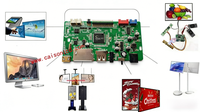 Carte SD USB, entrée LVDS, interface EDP, 2K HD 1920*1080, carte de décodage, carte de lecteur multimédia, carte de publicité intelligente