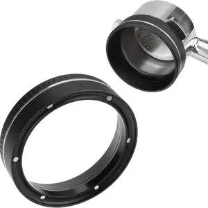 Magnetischer Dosiert richter Espresso Kaffee Porta filter Trichter Espresso Dosier ring Kompatibel mit Porta filter Aluminium legierung