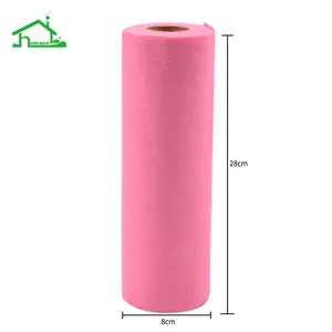 Hot bounty sale paper towel roll kitchen magic non woven bamboo kitchen cleaning cloth disposable dish cloth