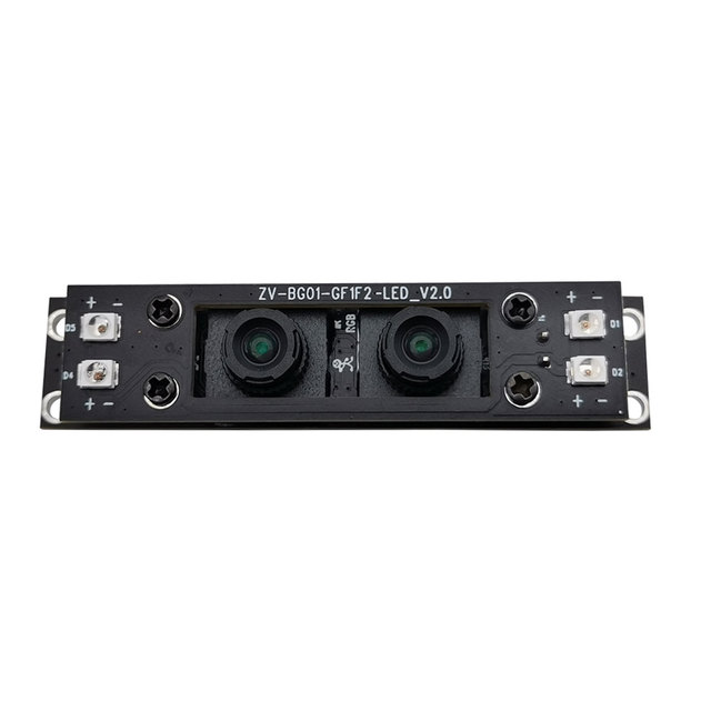 Factory Customization IR GC2053 RGB GC2093 Cmos Sensor 1080P 30FPS 2MP Mipi Dual Lens Camera Module With LED Light