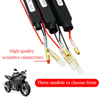Résistance de charge LED 10W 10 Ohm, décodeur anti-erreur, anti-étincellement, 84,5 mm, résistance universelle pour clignotants de moto