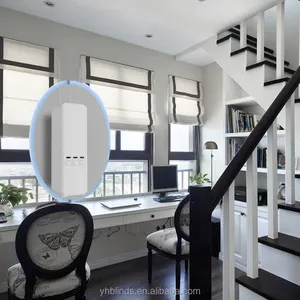 Motorized Smart Bead Blinds Chain Motor With Wifi Tuya App Rechargeable Drapery Automatic Google Assistant Alexa Blinds