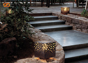 Modern Style Outdoor Lighting Fixture <b>for</b> <b>Garden</b> <b>Ornaments</b> Steel and Corten Steel <b>for</b> Home Decoration <b>for</b> Souvenir Stores - Product Image 2