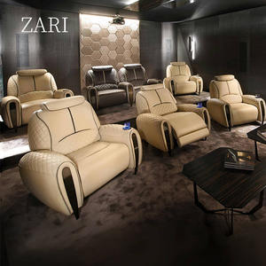 Canapé de cinéma, sièges inclinables, salon, siège de cinéma de luxe, villa, home cinéma électrique, siège VIP, canapé de cinéma électrique pour la maison - Product Image 5