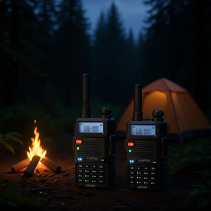 Walkie Talkie Analógico Baofeng UV-5R 10W VHF/UHF Recargable para Campismo y Supervivencia al Aire Libre - Product Image 2
