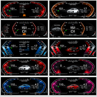 Pour X5 F15 X6 F16 2014-2018, kit de rétrofit pour tableau de bord numérique LCD Linux, compteur de vitesse, instrument, pas de codage requis