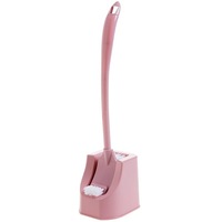 Brosse de toilette conception recto-verso tête de brosse décontamination bidirectionnelle courbe d'arc ménage toilette brosse de nettoyage outils de salle de bain