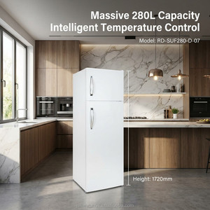 Congelador Horizontal Solar Z 280L con Compresor, Doble Alimentación DC 12V/24V AC, 85W de Ahorro Energético para Uso Doméstico y Fuera de la Red - Product Image 1