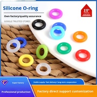 Joint torique NBR en caoutchouc silicone, résistant aux hautes températures, étanche, pour équipement médical