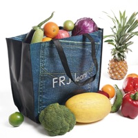 Sac fourre-tout non tissé publicitaire écologique réutilisable promotionnel OEM sacs à provisions non tissés stratifiés en PP personnalisés