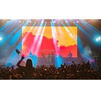 Pantalla LED Digital Comercial con Marco Metálico para Alquiler en Interiores y Exteriores, Ideal para Centros Comerciales, Escenarios y Eventos