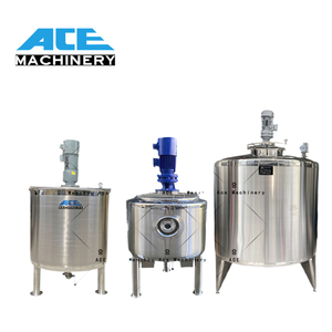 ACE Chất lượng cao 600L đôi áo khoác hỗn hợp lò phản ứng khuấy điện hoặc hơi nước Áo khoác trộn Tank - Product Image 3