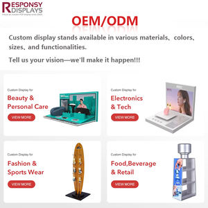 Modern Iron <b>Pegboard</b> Double-Sided Electronic Product Display <b>Shelves</b> Rotatable Wall-Mounted Retail Store Customized - Product Image 4