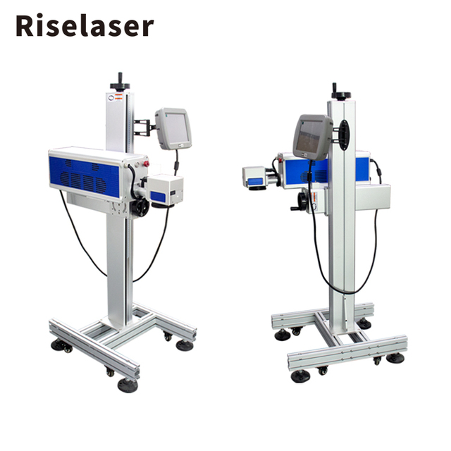 CO2 Flying Laser Marking Machine Factory Production Line 30w 50w 100w CO2 Flying Marking Machine