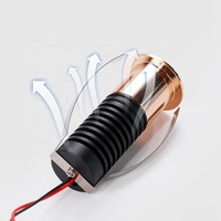 Spot LED anti-éblouissement intégré pour chambre et salon, petit plafonnier, design ciel étoilé