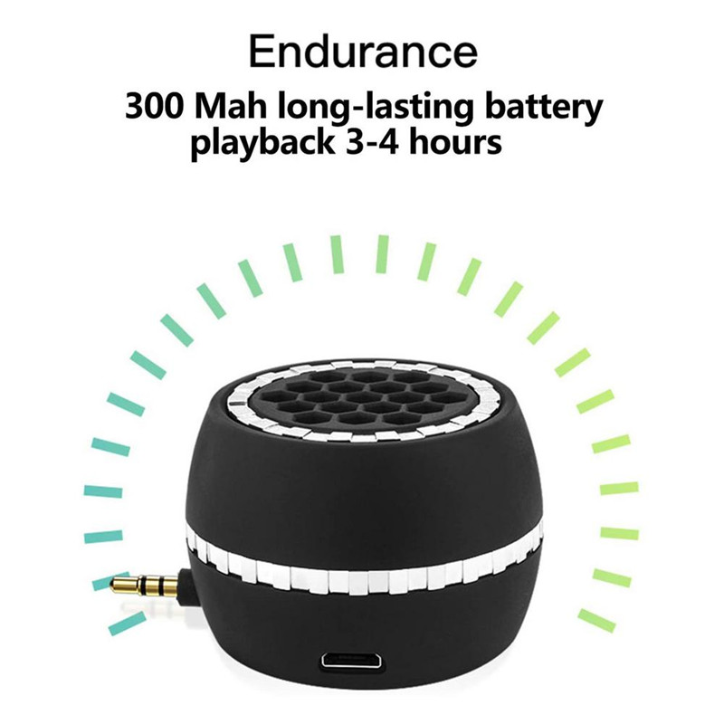 ポータブルワイヤレススピーカー電話外部スピーカーユニバーサル