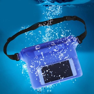 Sac banane étanche transparent personnalisé avec logo, universel pour la natation sous-marine, sacoche de téléphone portable en PVC, sacoche bandoulière - Product Image 2