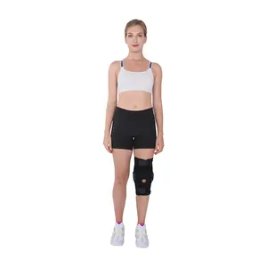 KM015 Attelle de genou à charnière sport réglable Équipement de physiothérapie pour l'arthrose et l'arthrite Soutien du genou
