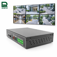 DQINFOS Encodeur-Décodeur Double Moteur 4K60Hz Intégré, Construction Métallique, Prise en Charge de la Personnalisation de l'Interface