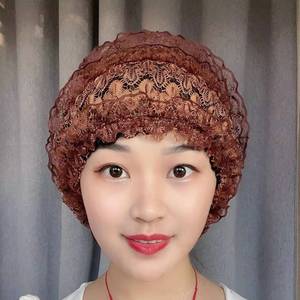 Nouvel arrivage 2025 – Foulard africain doux pour femme avec strass et nœud, chapeau ethnique musulman - Product Image 5