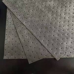 Tấm lót thấm hút nặng bền màu xám 40x50cm |   Tấm lót thấm dầu và hóa chất 300gsm dùng trong công nghiệp - Product Image 6