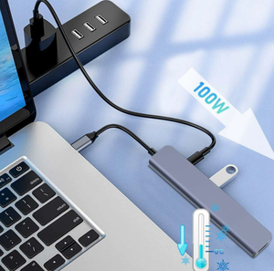 Đế mở rộng 7 trong 1 dành cho điện thoại, máy tính bảng và máy chơi game có cổng Type-C-Bộ chuyển đổi đa chức năng tất cả trong một - Product Image 6