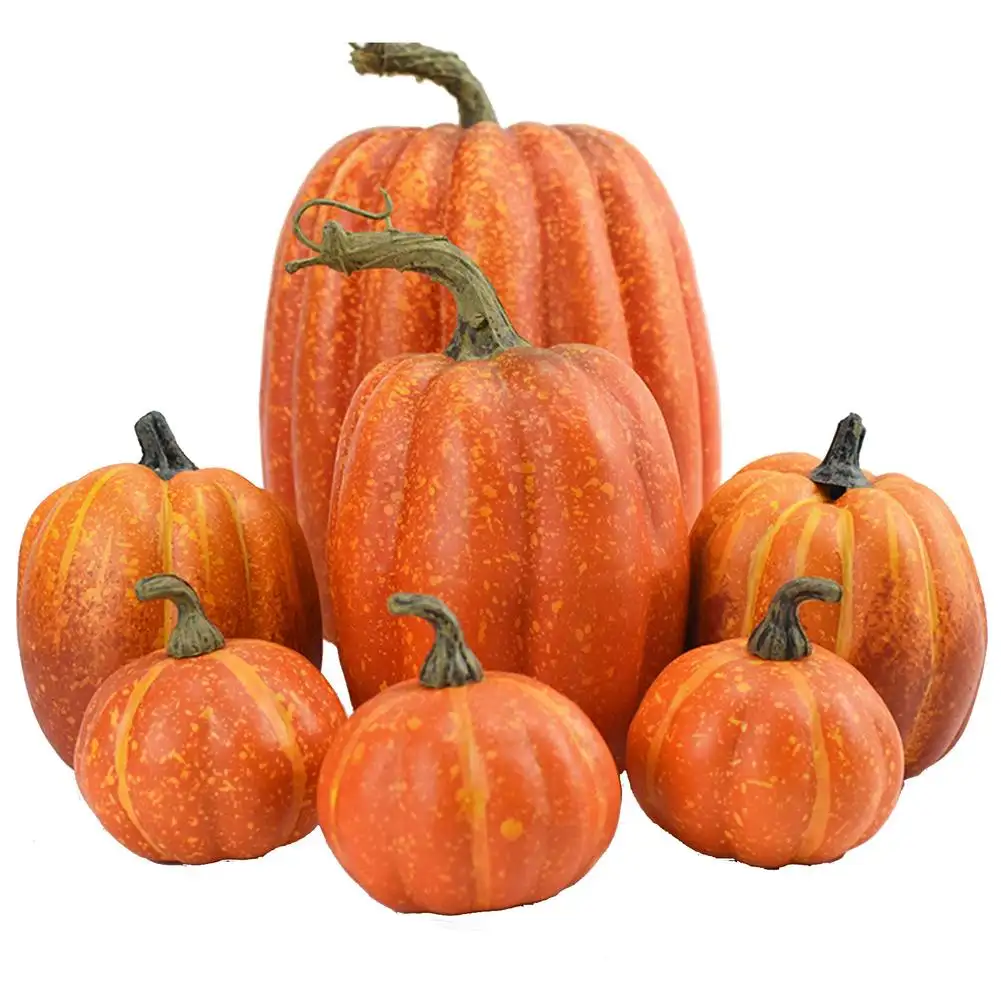 Artificial Foam Pumpkins For Halloween And Thanksgiving Day Decoration Simulation Pumpkin