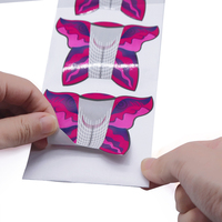 Formes personnalisées pour manucure Gel UV, autocollants, accessoire de Salon, pour Nail Art, à faire soi-même, 300 pièces