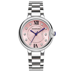 Montre Quartz Gros Bracelet en Acier Inoxydable Style Tendance pour Femme, Montre en Alliage Métallique avec Mouvement <span class=keywords><strong>Seiko</strong></span>, Cadeau Promotionnel pour Dames - Product Image 5