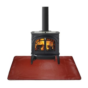 Protector de Chimenea de 36 Pulgadas, de Vidrio Cerámico Resistente al Calor, Diseño Tradicional - Product Image 1