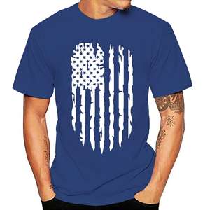 Camiseta transpirable de secado rápido para hombre Diseño 3D personalizado-Top de verano atlético de 100% algodón - Product Image 1