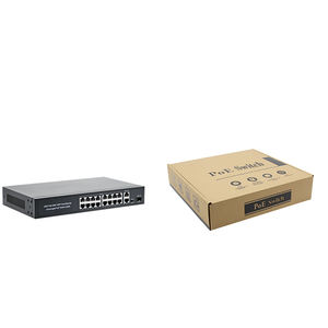 16-Port 10/100M POE-Netzwerk-Switch mit 2 Gigabit-und 1 SFP-Port 330W Eingebaute Stromquellen fabrik - Product Image 6