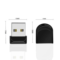 Mini clé USB 2.0/3.0, disque U en plastique avec capuchon, mini clé mémoire en métal 4 Go 128 Go pour ordinateur, clé USB