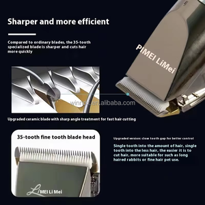 Tagliatore elettrico professionale per animali domestici 200W ad alta potenza di lana a pelo lungo coniglio tagliatore di peli di pecora - Product Image 6