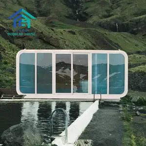 TYGB 2025 Tiny Mini Small Modern Waterproof Sleeping Pod Construction Container Sunroom Office Cabin Casa Homes Houses