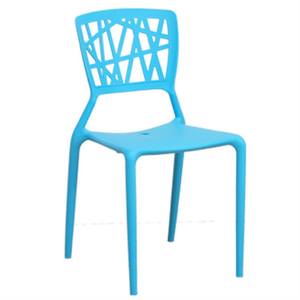 เก้าอี้พลาสติกสำหรับสวนแบบขายส่งจากเม็กซิโก เก้าอี้ร้านอาหารแบบมีพนักพิงโปร่ง เก้าอี้คาเฟ่แบบซ้อนได้ เก้าอี้พลาสติกสำหรับรับประทานอาหาร - Product Image 1