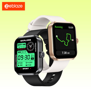 Zeblaze 3 Cộng với smartwatch (IP67) hợp kim GPS Alexa gọi 3ATM không thấm nước Android vuông Unisex IP68 silica gel 3 ATM - Product Image 3