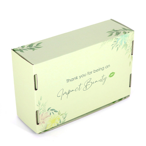 Boîte en <span class=keywords><strong>carton</strong></span> ondulé écologique avec impression de logo personnalisée, <span class=keywords><strong>prix</strong></span> direct d'usine, vente en gros et au détail - Product Image 4