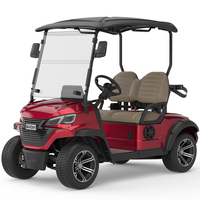 2024 nouveau produit petit chariot utilitaire 2 places voiture de Golf hors route chariot de Golf électrique Carrelli Da Golf Cinesi avec batterie au Lithium