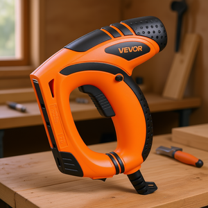 Pistola de clavos eléctrica Vevor de 5/8 pulgadas con 1000 grapas para proyectos de bricolaje en madera, mango antideslizante - Product Image 2