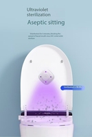 Portable Mini USB Rechargeable Ultraviolet (UVC) Lampe de stérilisation des toilettes Dispositif de désinfection domestique Brosse à dents Désinfection