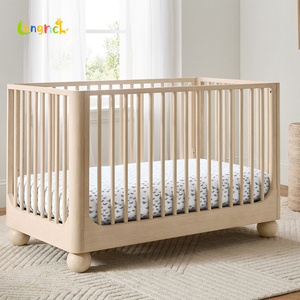 Scandinavian Style <strong>Crib</strong>, <strong>Crib</strong> &amp; Toddler Bed Mode Switching, Warm Accompanying The Growing Path - Product Image 4