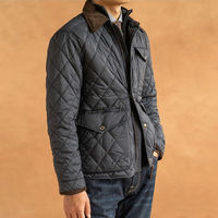 Veste Safari Classique pour Homme, Imperméable et Matelassée, Coupe-Vent, Chauffante et Épaissie, Idéale pour l'Automne