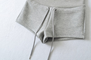 Nouveaux shorts décontractés pour femmes, style Y2K, été, sexy, taille haute, avec long cordon, en mélange de coton - Product Image 4