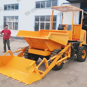 BOB-LIFT 3t Efficient Dump System Dump Truck <strong>Small</strong> <strong>Wheel</strong> <strong>Loader</strong> Hydraulic Garden Mini Dumper with Front Tipping Bucket - Product Image 6