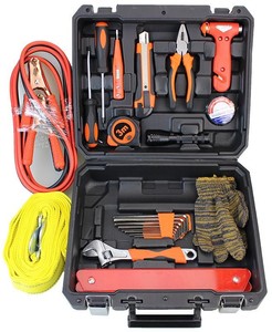 Boîte à outils d'urgence multifonctionnelle pour véhicule, kit d'outils combinés - Product Image 1