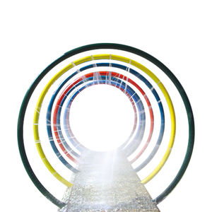 Toboggan aquatique en plastique pour enfants manèges piscine à vagues jeux jouet splash pad amusant pulvérisation équipement au sol en fibre de verre tube glissade d'eau - Product Image 6