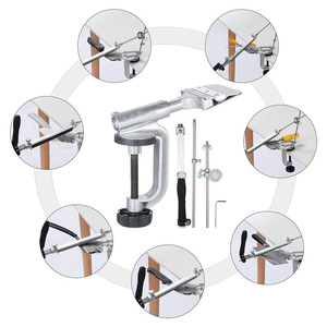 Juego de afiladores SN103, afilador de cuchillos de ángulo fijo, Kit de afilado de cuchillos, sistema de sujeción abrasivo de borde rebanador con 4 afilados - Product Image 4