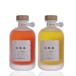 Bouteilles en verre vides Oshow de 100 ml à 500 ml pour spiritueux, <span class=keywords><strong>gin</strong></span>, rhum, whisky, vodka, boissons et tequila avec gravure - Product Image 4