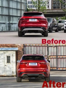 Copertura Paraurti Posteriore in Plastica ABS per Jaguar F-PACE 2020, Kit Carrozzeria, Accessori <span class=keywords><strong>Auto</strong></span> - Product Image 6